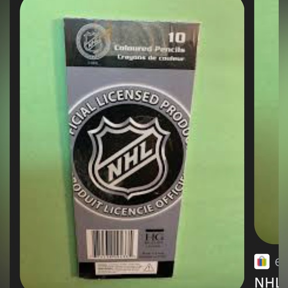 NHL TORONTO MAPLE LEAFS 10 PENCIL CRAYONS - Picture 5 of 11